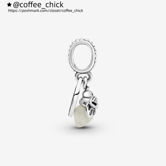 Pandora Glow-in-the-dark Firefly Dangle Charm - Picture 2 of 5